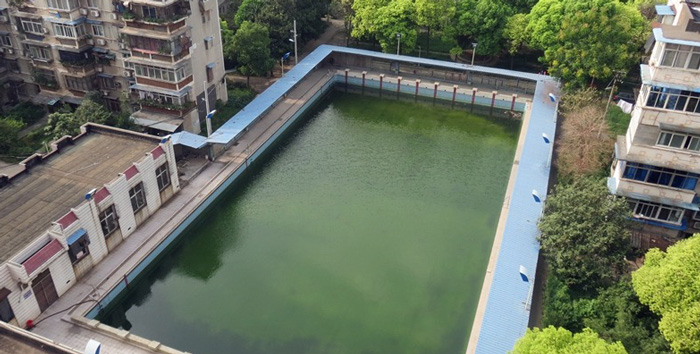 游泳池水變綠是什么原因？游泳池水處理方法